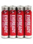 Baterie Everedy - baterie mikrotužková AAA / 4 ks
