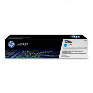 HP azurový (cyan) toner, 126A, CE311A