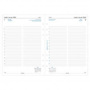 Náhradní vložka do diářů Filofax - kalendář A5 2023 / denní