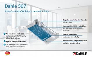 Dahle řezačka kotoučová 507 A4