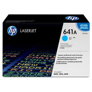 HP azurový (cyan) toner, C9721A, 641A