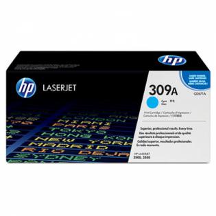 HP azurový (cyan) toner, Q2671A, 309A HP azurový (cyan) toner, Q2671A, 309A