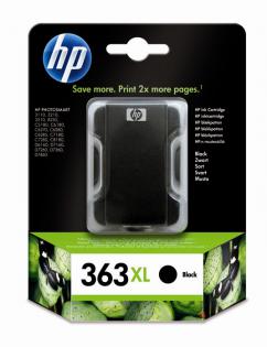 HP černý (black) inkoust, No.363XL, C8719E