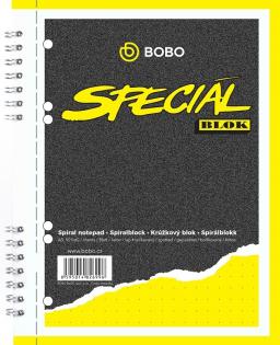 Blok BOBO speciál - A5 / tečkovaný Blok BOBO speciál - A5 / tečkovaný