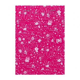 Blok Oxford Floral - A6 / linka / 80 listů / mix motivů