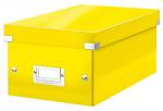Krabice Leitz Click &amp; Store - na DVD / žlutá