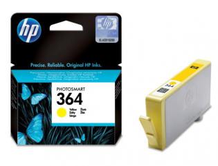 HP žlutý (yellow) inkoust, No.364, CB320E