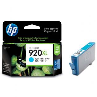 HP azurový (cyan) inkoust, No.920XL, CD972A