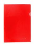 Zakládací obal A4 barevný - tvar L / červená / 10 ks