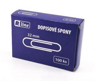 Dopisní spony Economy - 32 mm / 100 ks