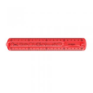 Pravítko KEYROAD ohebné Flexi - 20 cm / mix barev