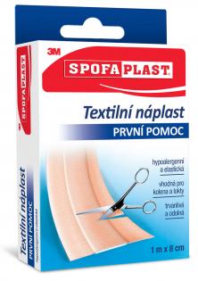 Náplasti 3M SPOFAPLAST - 8 cm x 1 m / hnědá