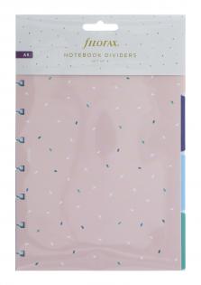 Rozřazovač Filofax Garden A5 / 4 záložky