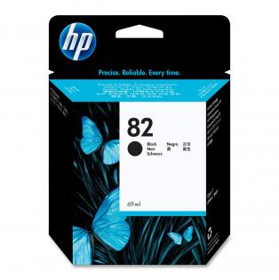 HP černý (black) inkoust, No.82, CH565A HP černý (black) inkoust, No.82, CH565A