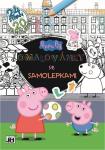JIRI MODELS omalovánky se samolepkami A4 - Prasátko Peppa