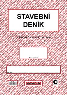 Baloušek stavební deník - A4 / 15 listů + 3x20 listů / PT255