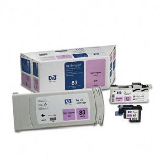 HP světle purpurová ink. UV + tisk. hlava, No.83, C5005A HP světle purpurová ink. UV + tisk. hlava, No.83, C5005A