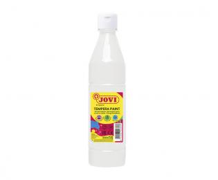 Tekuté temperové barvy JOVI v lahvi - 500 ml / bílá