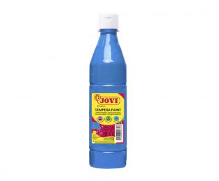 Tekuté temperové barvy JOVI v lahvi - 500 ml / sv.modrá