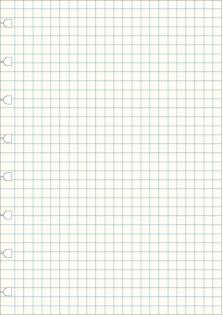 Náhradní listy Filofax Notebook - A5 / čtvereček