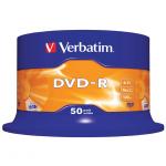 DVD Verbatim - DVD - R / bez krabiček / Spindle / 50 ks