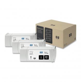 HP černý (black) inkoust, No.81, C5066A HP černý (black) inkoust, No.81, C5066A