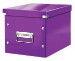 Krabice Click &amp; Store - M střední / purpurová