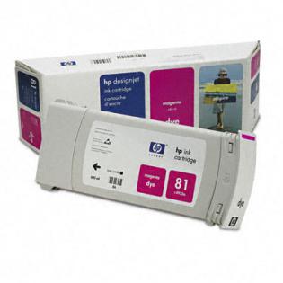 HP purpurový (magenta) inkoust, No.81, C4932A HP purpurový (magenta) inkoust, No.81, C4932A