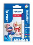 Pilot Pintor 4077 EF popisovače Classic akryl sada 6ks