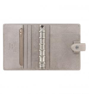 Filofax Malden A7 kapesní týdenní šedá