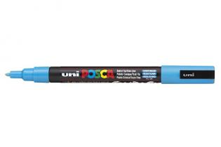 Posca popisovač / 0,91,3 mm - sv. modrá