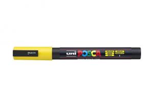 Posca popisovač / 0,91,3 mm - žlutá