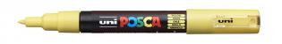 Posca popisovač / 0,7 mm - žlutá