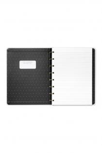 Blok Filofax Notebook Moonlight bílá - A5/56l