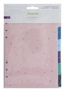 Rozřazovač Filofax Garden A5 / 6 záložek