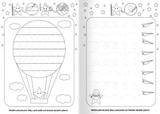 Grafomotorická cvičení A4 - Pro šikovné děti