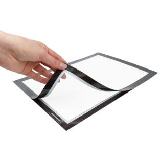 Samolepící rámeček Magnetofix A4 šedý