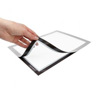 Samolepící rámeček Magnetofix, A4 stříbrný