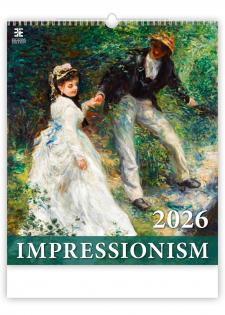 Kalendář nástěnný Exclusive Edition - Impressionism