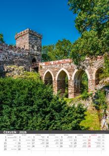 Kalendář nástěnný - Nejkrásnější místa ČR / N111