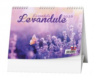 Kalendář stolní - Levandule / BSV5