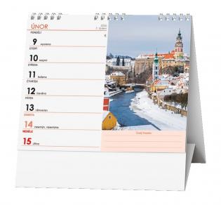 Kalendář stolní MINI - Česká republika / BSL2