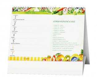 Kalendář stolní RENATA HERBER - Vitamíny a minerály