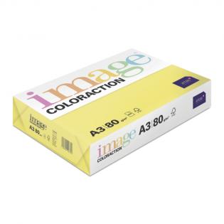 Barevný papír A3, 80 gsm, Canary, CY39, 500 listů