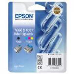 Epson sada inkoustů (black+color), T066240