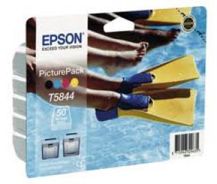 Epson sada inkoustů + fotopapír, T584440 Epson sada inkoustů + fotopapír, T584440