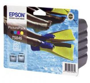 Epson sada inkoustů + fotopapír, T584640 Epson sada inkoustů + fotopapír, T584640