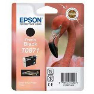 Epson foto černý inkoust, T087140