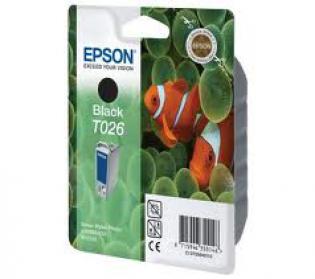 Epson černý (black) inkoust, T026401 Epson černý (black) inkoust, T026401