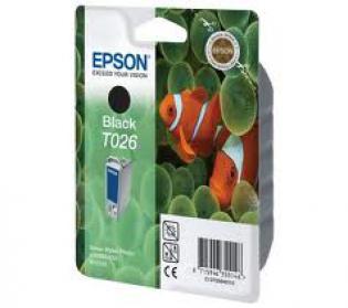 Epson černý (black) inkoust, T026401